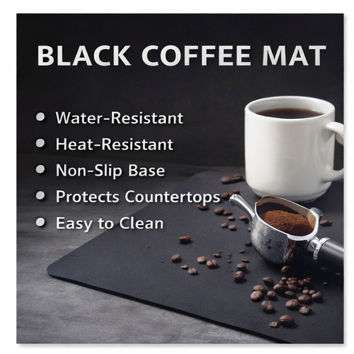 Coffee Bar Mat — Super Absorbent, Non-Slip | Strabella
