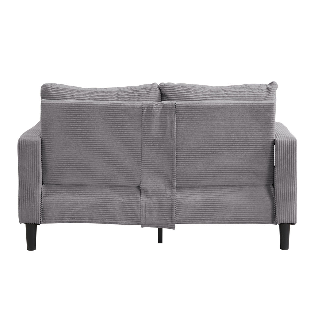 Modern Upholstered Loveseat Sofa, High Resilience