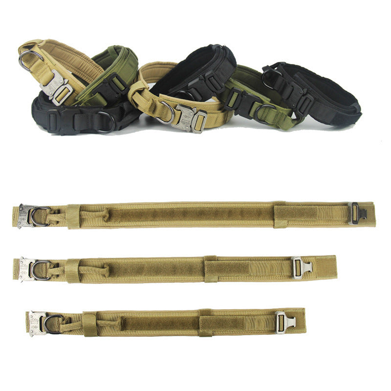 Tactical Dog Collar - Durable, Adjustable & Stylish for Active Dogs
