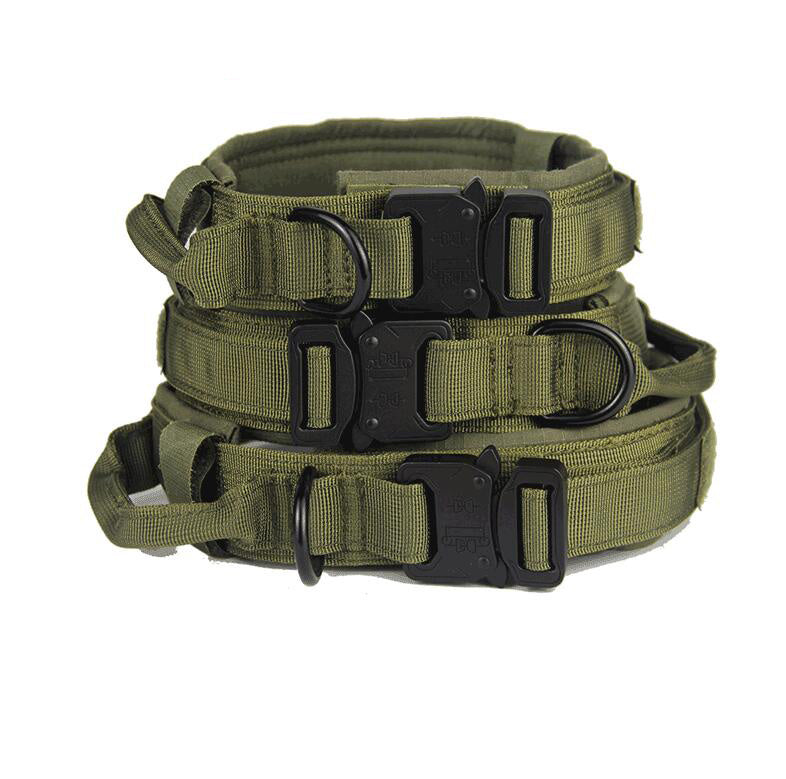 Tactical Dog Collar - Durable, Adjustable & Stylish for Active Dogs