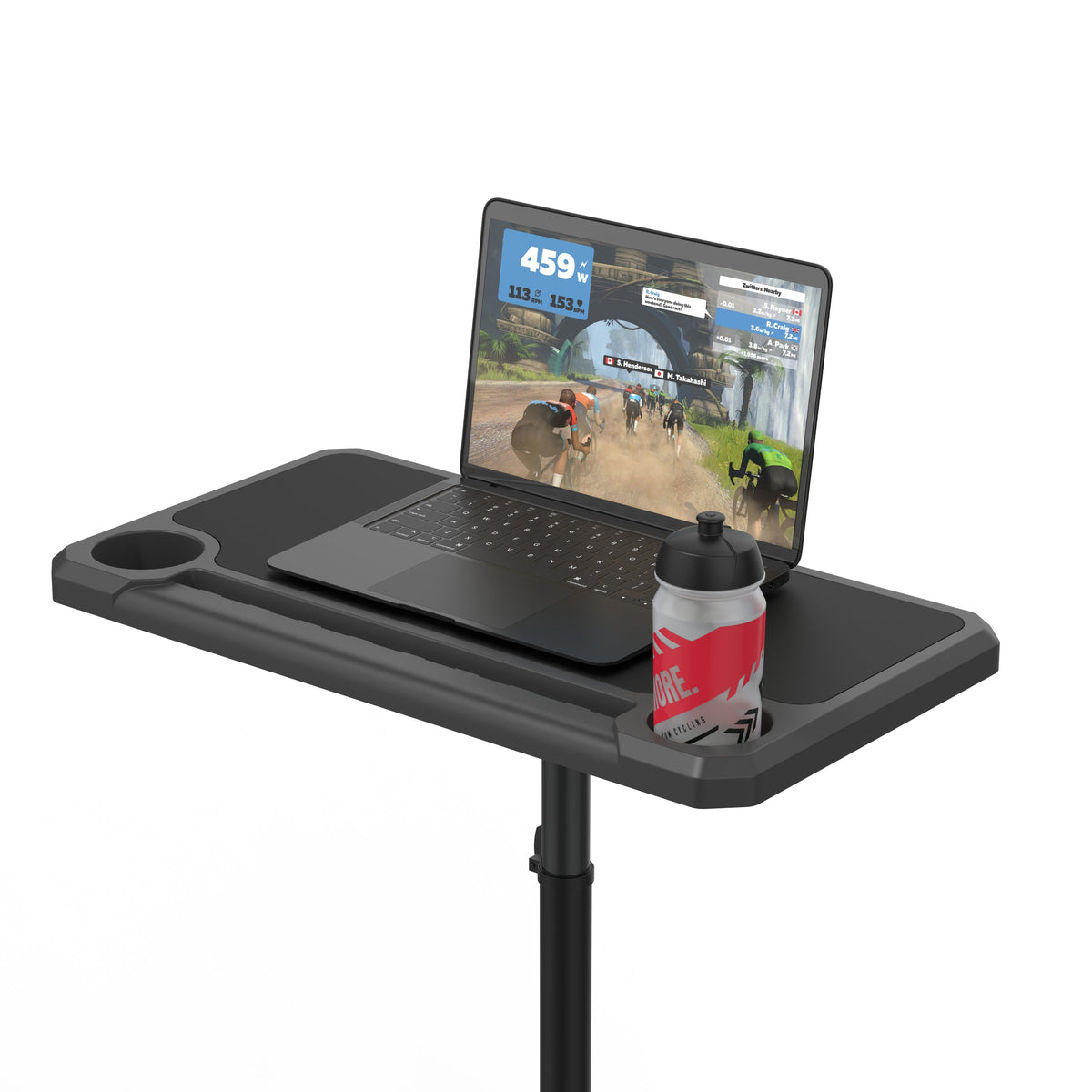 Indoor Media Display Cycling Desk