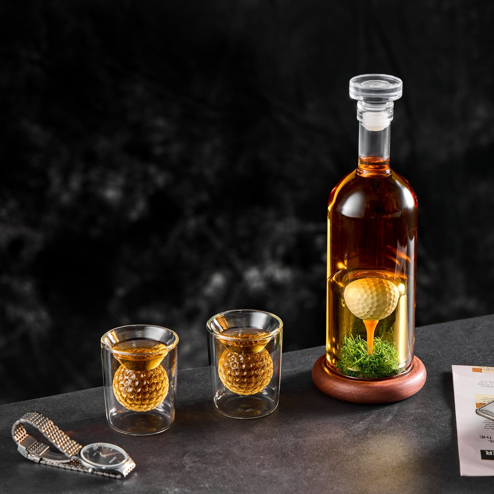 Golf Liquor Decanter Set