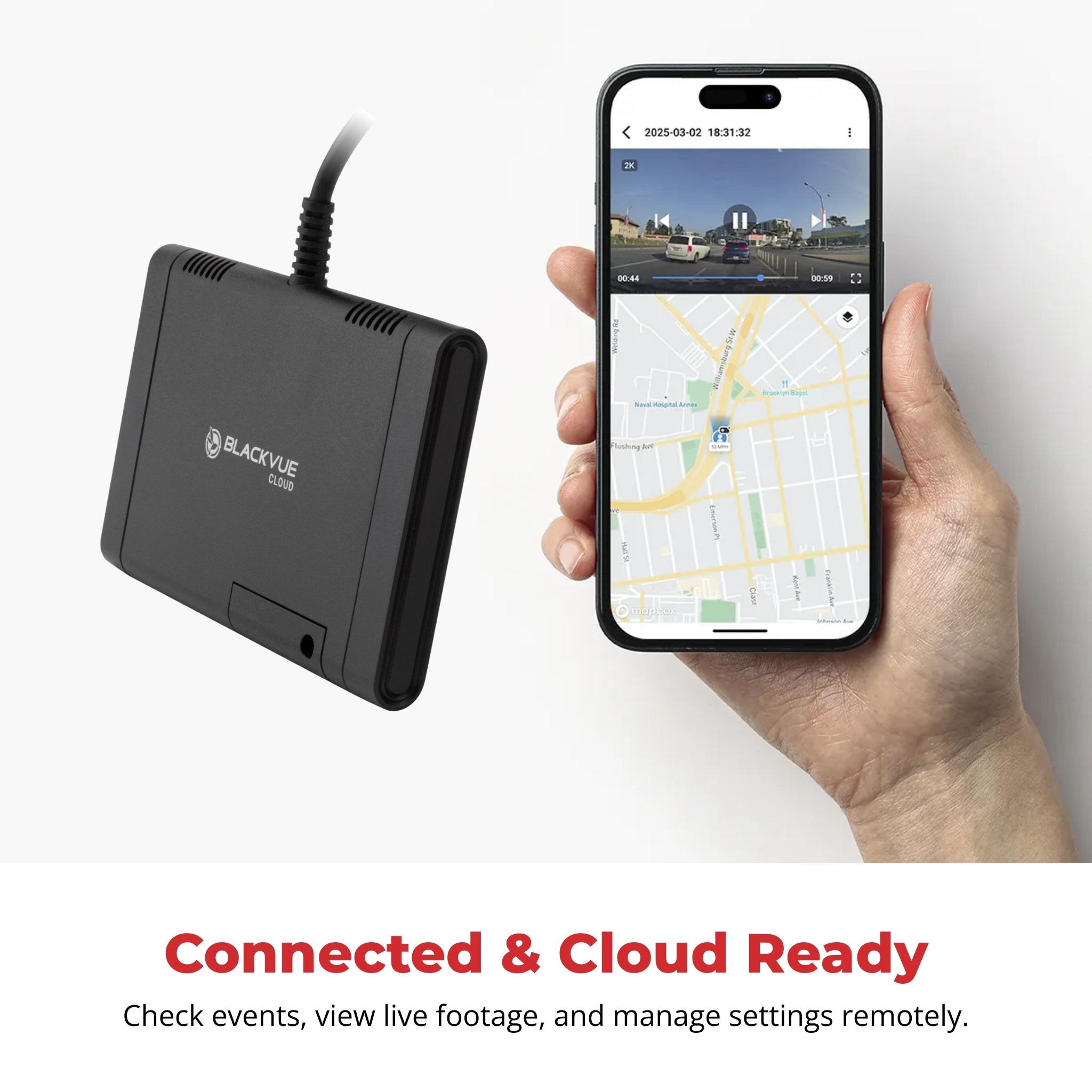 BlackVue DR770X-2CH Full HD 60FPS Cloud II Dash Cam