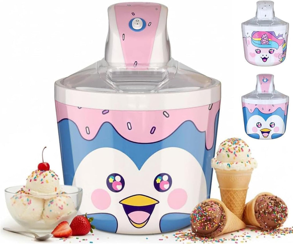 Electric Ice Cream Maker for Kids (1.2 Qt)