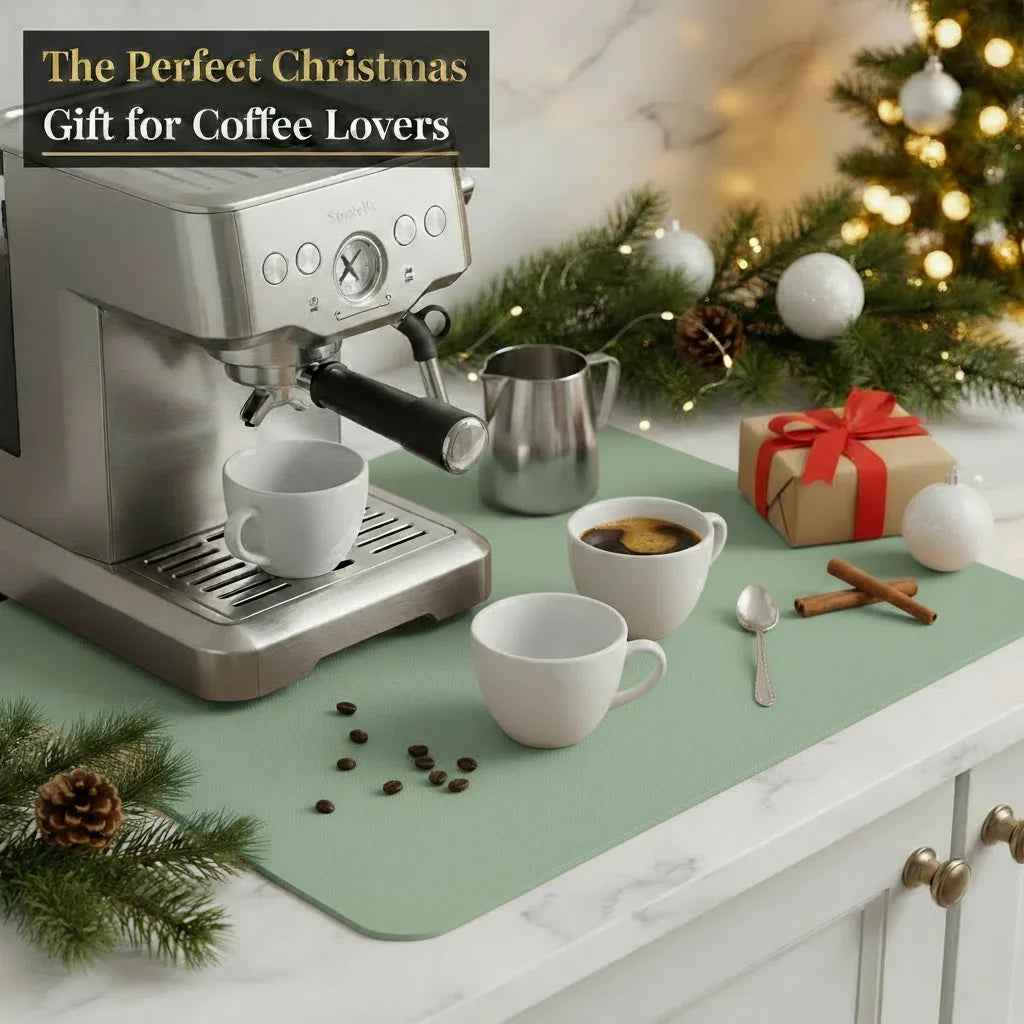 Coffee Bar Mat — Super Absorbent, Non-Slip | Strabella