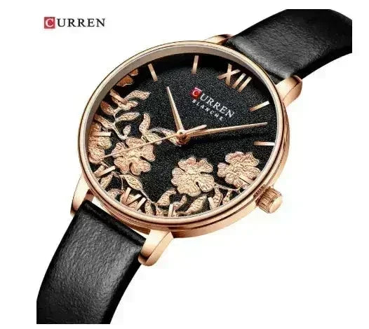 Picturesque Women's Watch | 541253 – Floral Elegance Timepiece