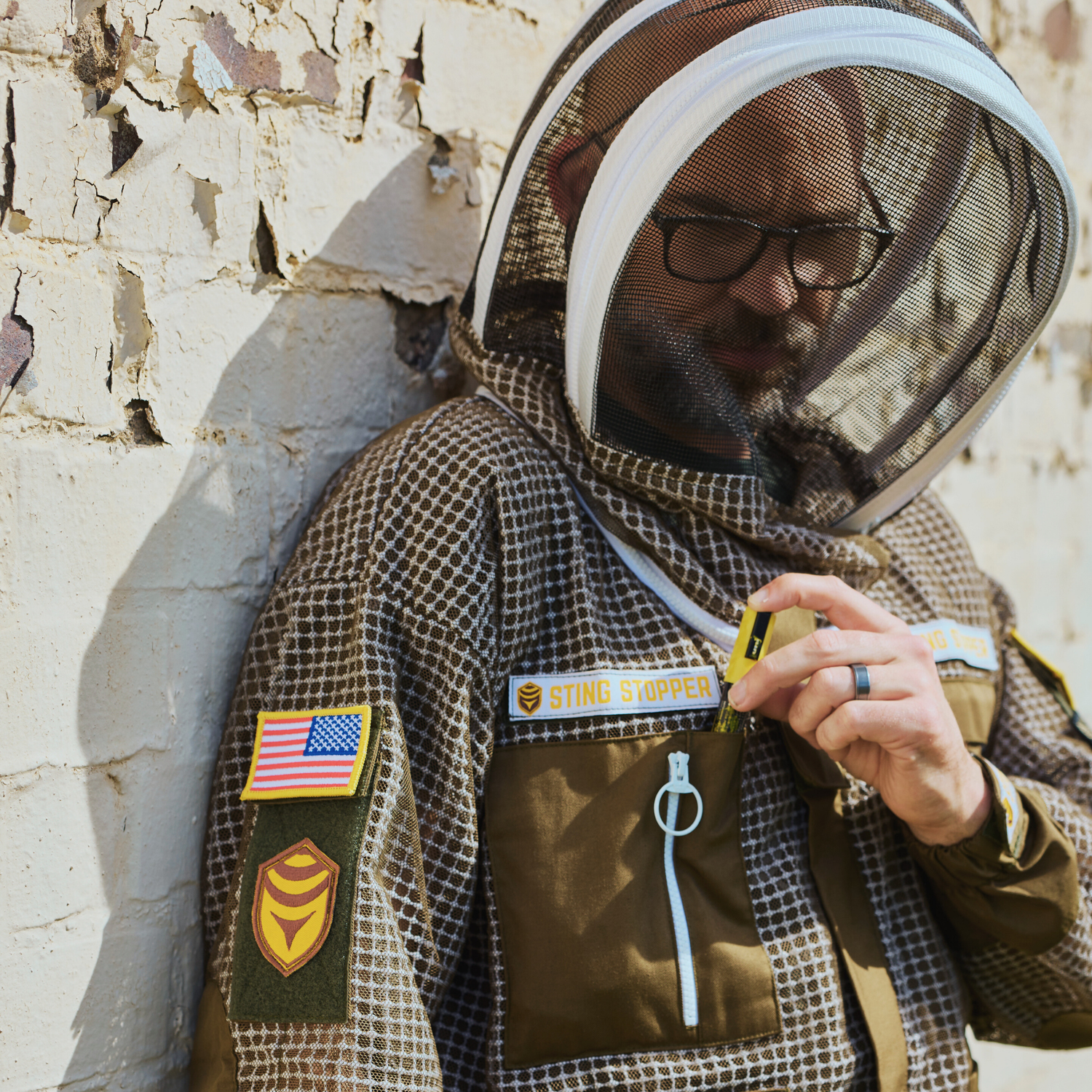 Professional Triple Layer Ventilated Full Beekeeping Suit
