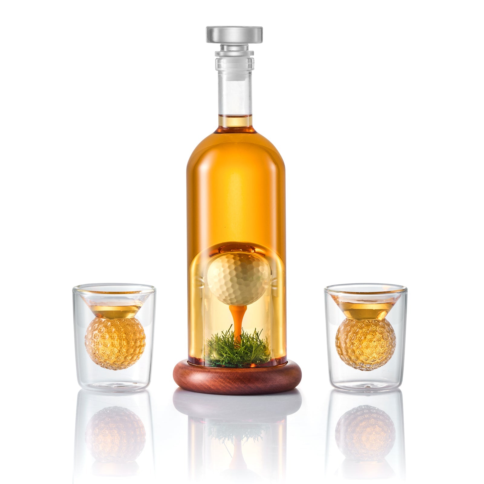 Golf Liquor Decanter Set