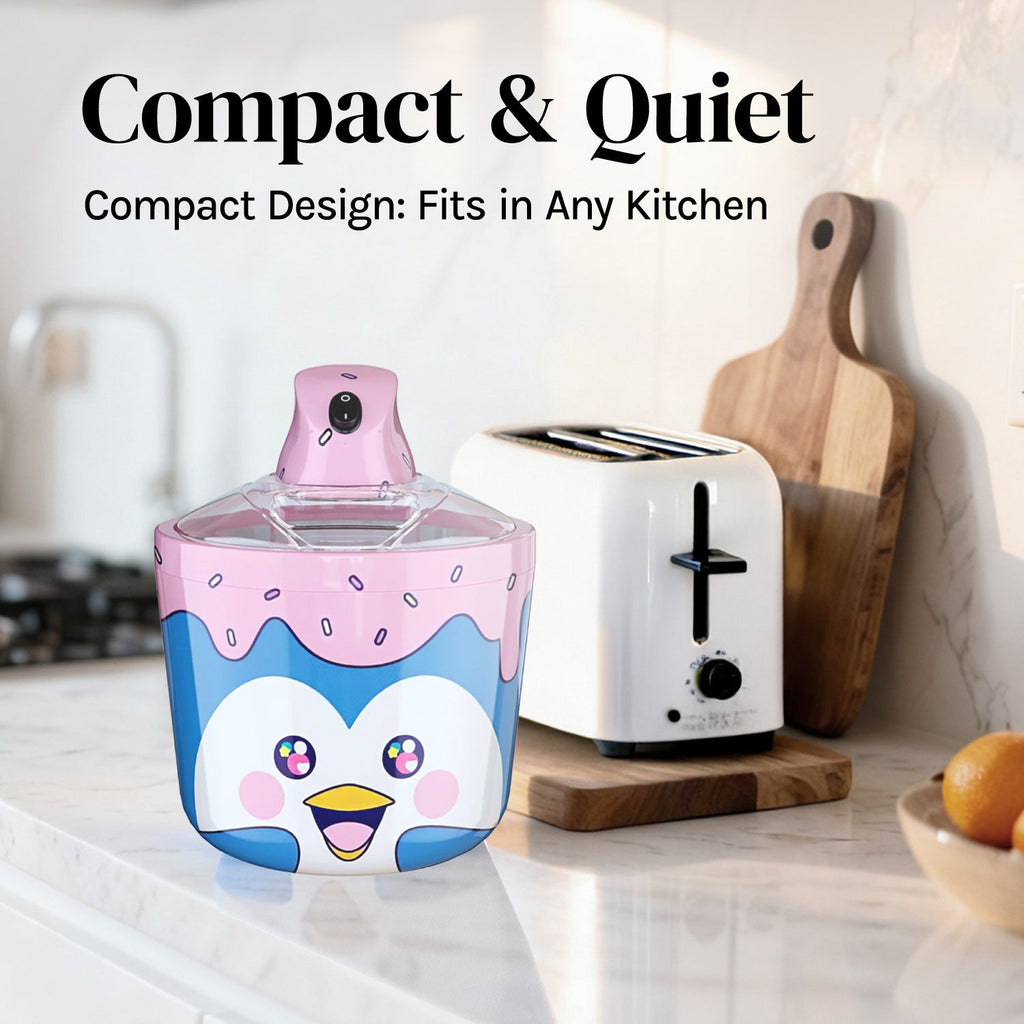 Electric Ice Cream Maker for Kids (1.2 Qt)