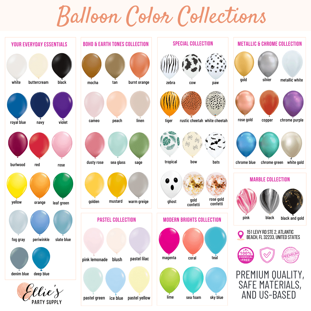 Dusty Rose Boho Balloon Garland Kit | Blush Chrome Rose Gold DIY Arch