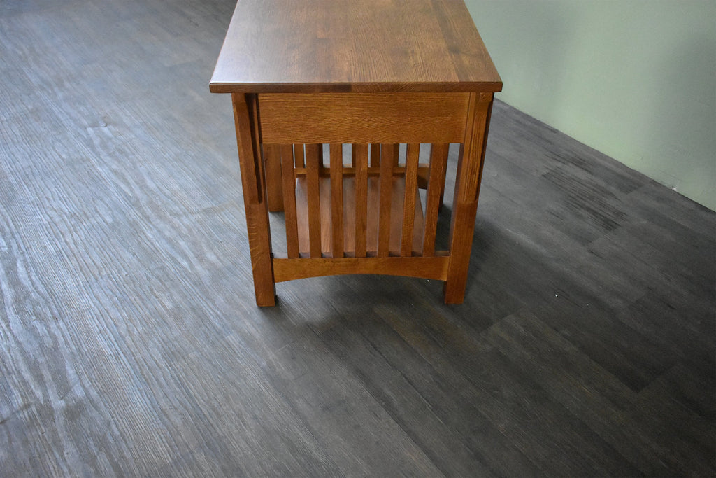 Mission Quarter Sawn Oak 1-Drawer Crofter End Table