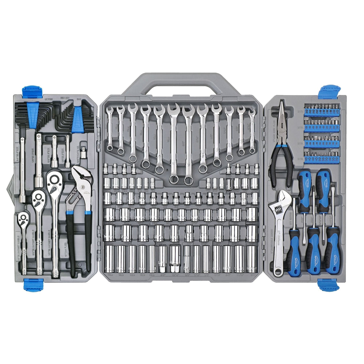 163 Piece Mechanics Tool Kit -- DT0002