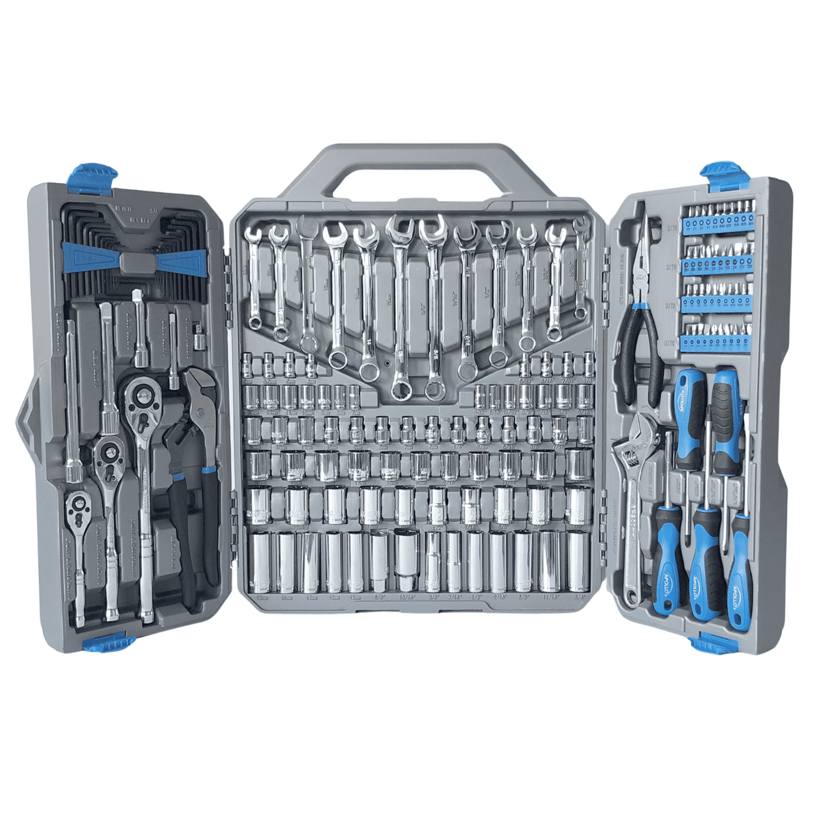 163 Piece Mechanics Tool Kit -- DT0002