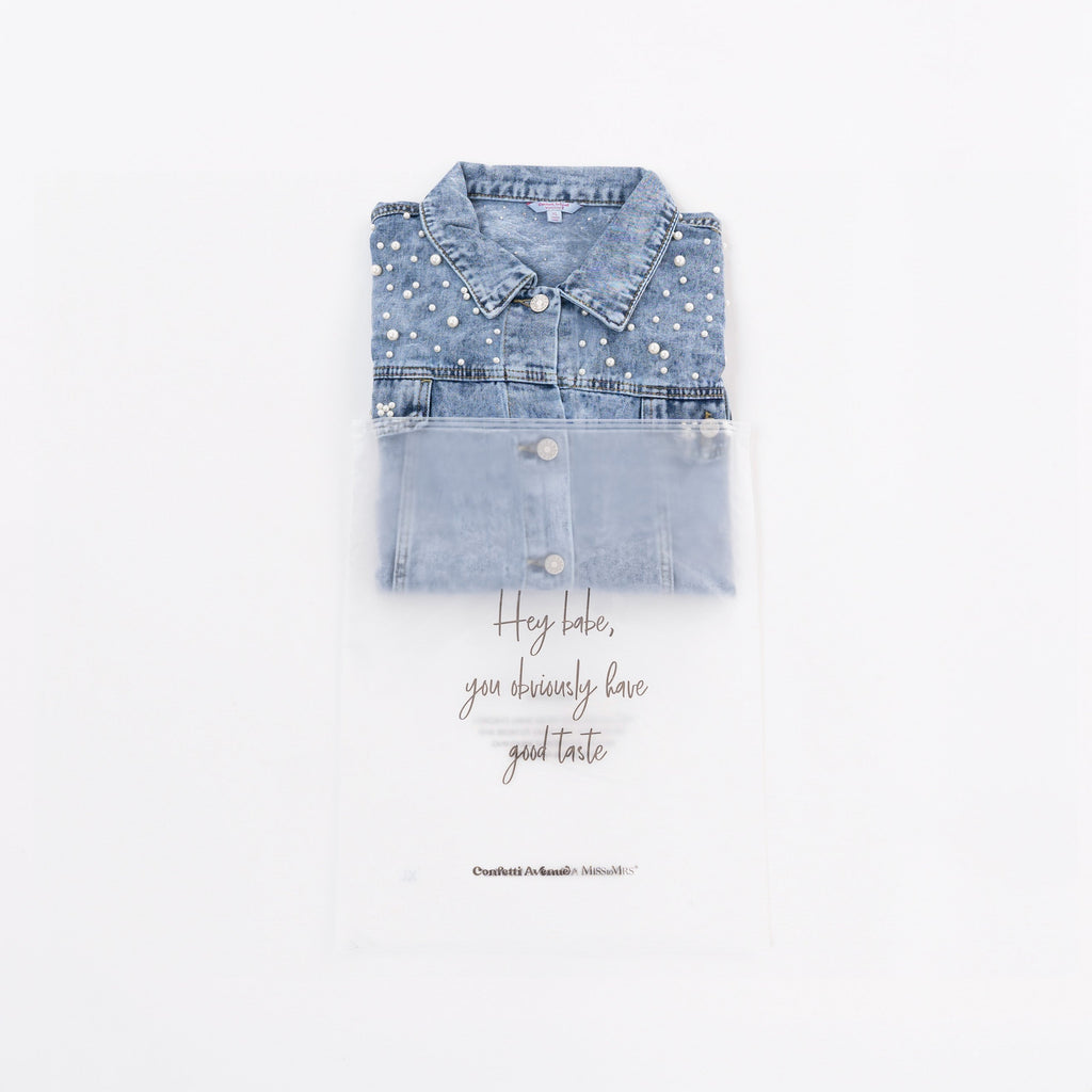 Embroidered Denim Jacket - Bride