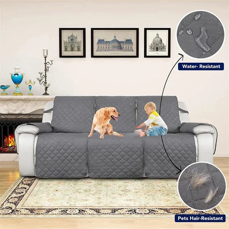1 2 3 Seater Water Repellent Recliner Sofa Covers Pet Kid Sofa Mat Lazy Boy Armchair Cover Relax Lounger Slipcover Couch Towel