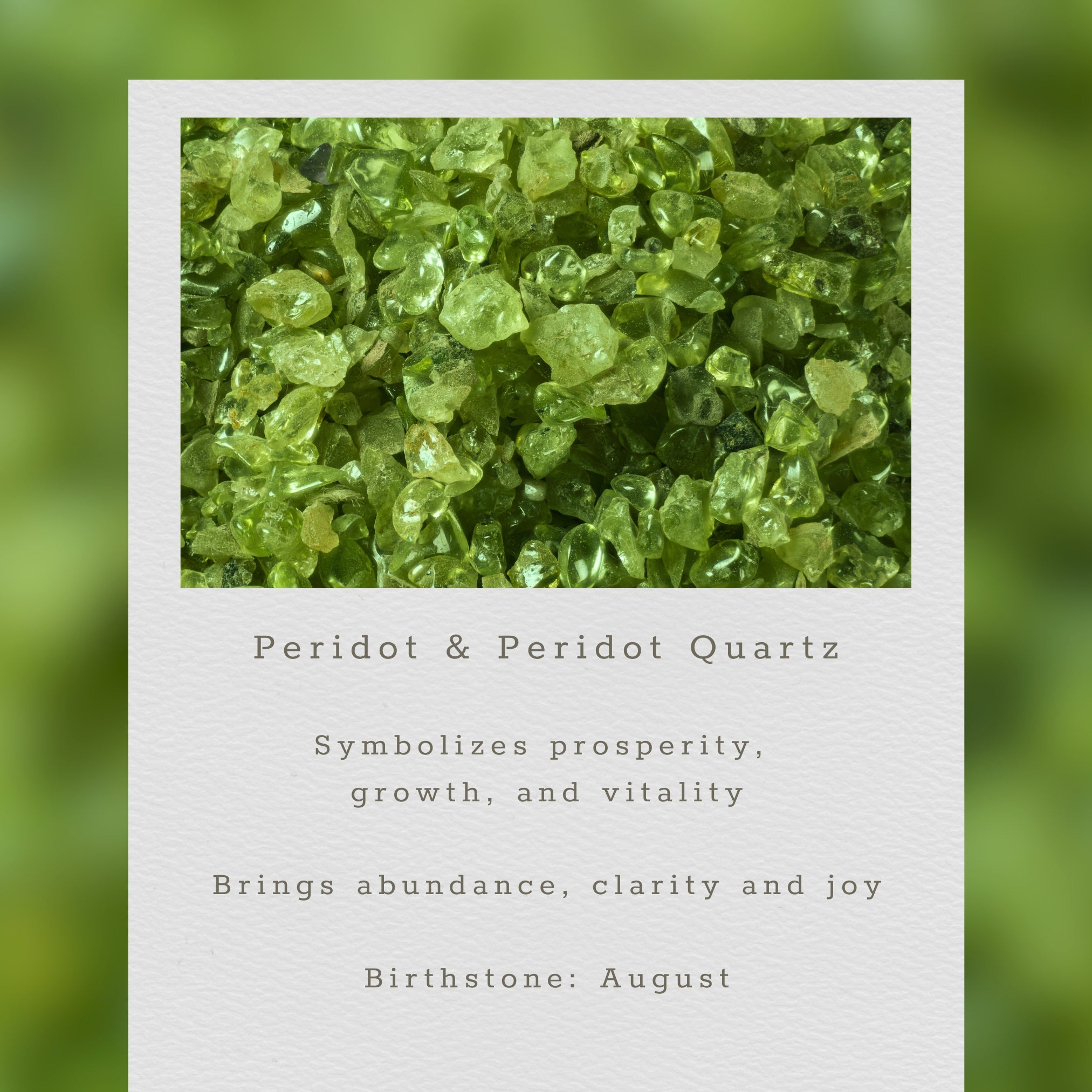 Peridot Solara Bracelet
