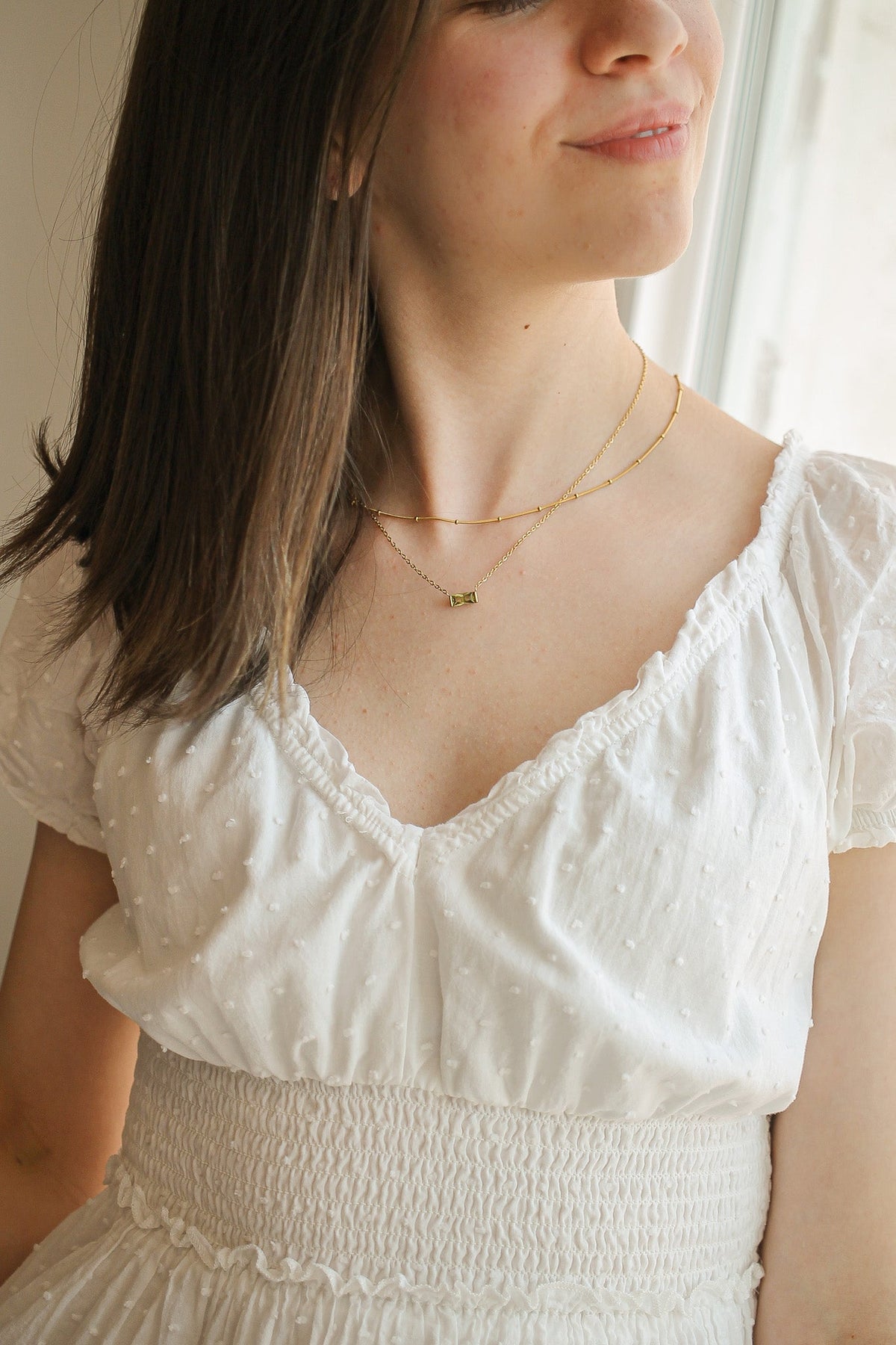 CZ Birthstone Necklace