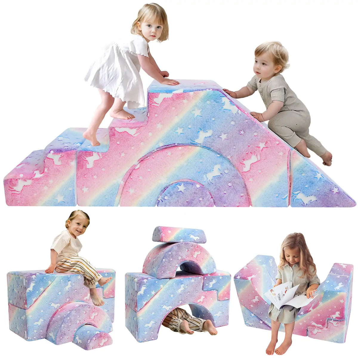 Kids Modular Couch-Climbing Play Couch