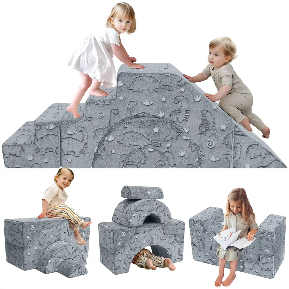 Kids Modular Couch-Climbing Play Couch