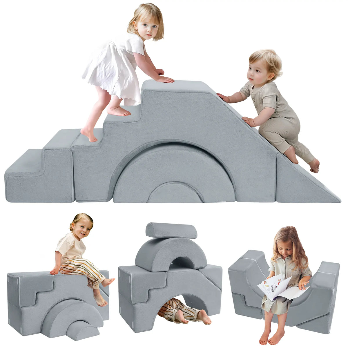 Kids Modular Couch-Climbing Play Couch