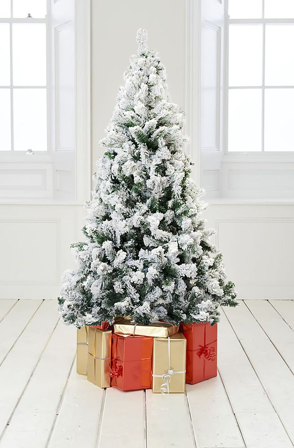 Perfect Holiday Snow Flocked Christmas Tree