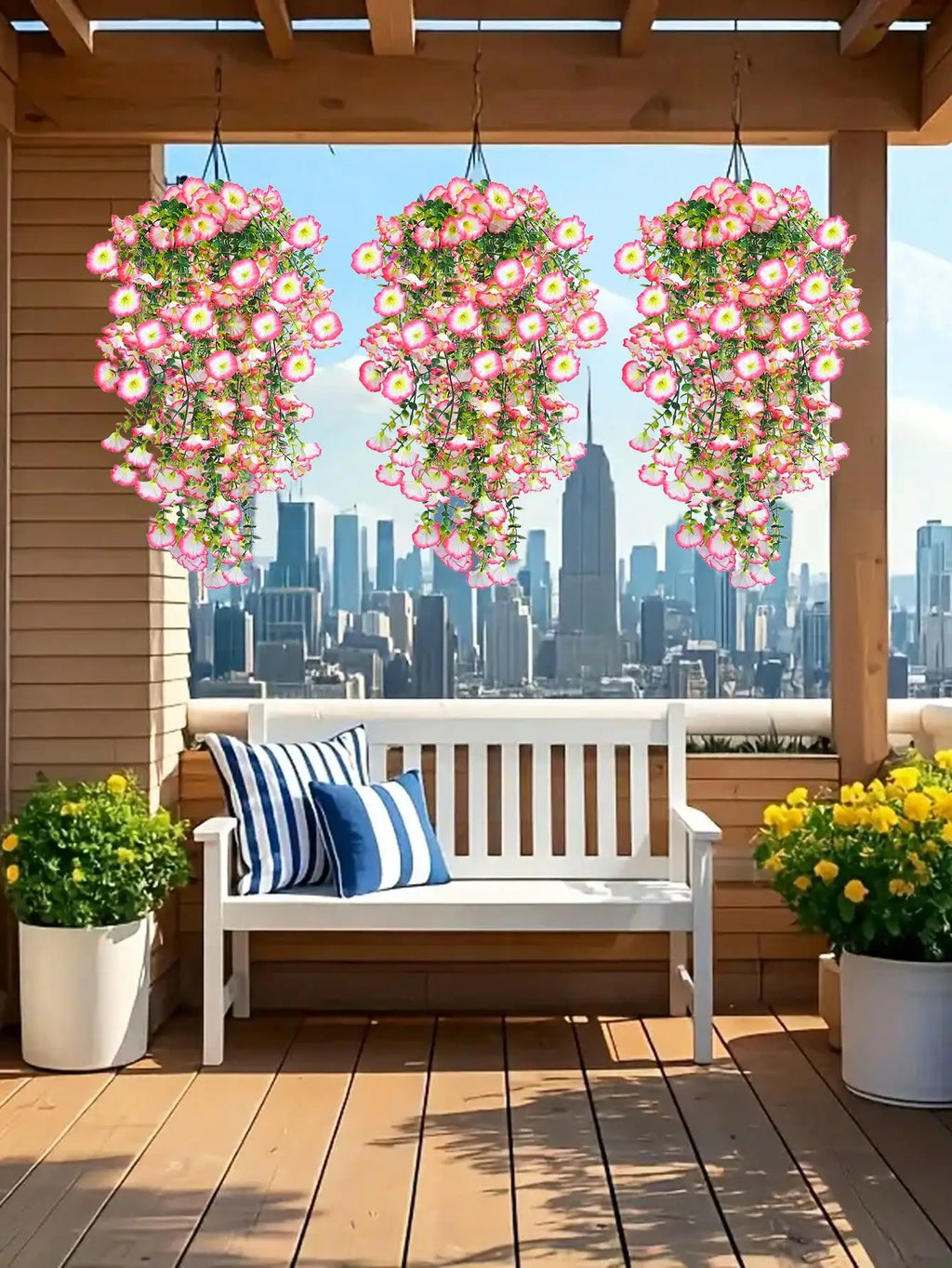1/2/4pcs Artificial Eucalyptus Silk Flower Vine