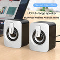 AyeBeau USB Computer Speaker | 2.0 Stereo Desktop Soundbar for PC Laptop