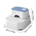 WORTHBUY Kid Step Stool Bathroom Non Slip Safety Training Stool Washing Step Stools For Children Living Room Bathroom Furniture