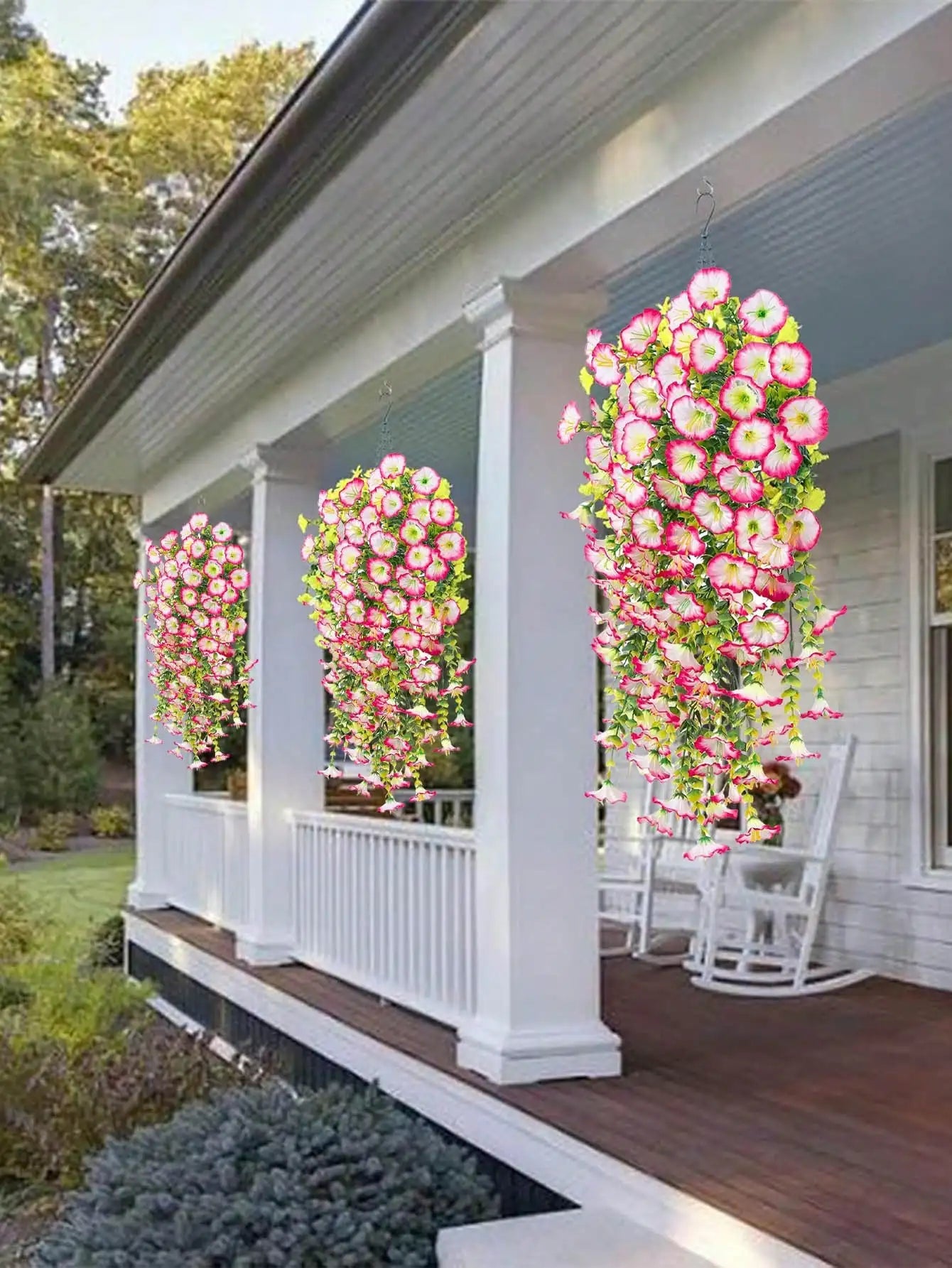 1/2/4pcs Artificial Eucalyptus Silk Flower Vine