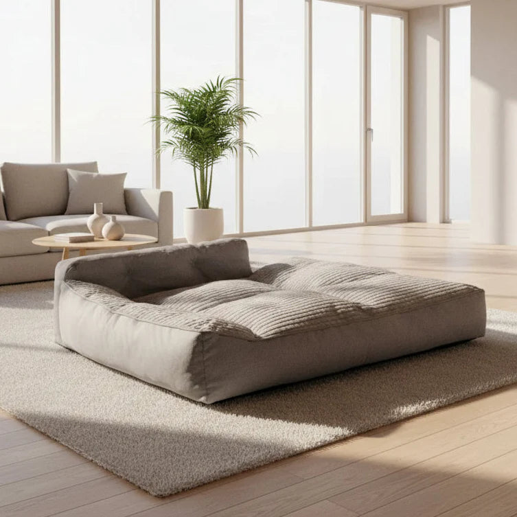 Human Size Dog Bed – Large Cooling Mattress Sofa for Adults and Pets