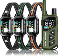 Waterproof Dog Shock Collar for up to 3 Dogs 3300FT AI Bark IPX7 Rechargeable