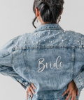 Embroidered Denim Jacket - Bride