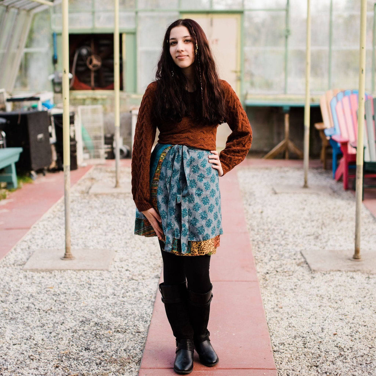 The Original Sari Wrap Skirt