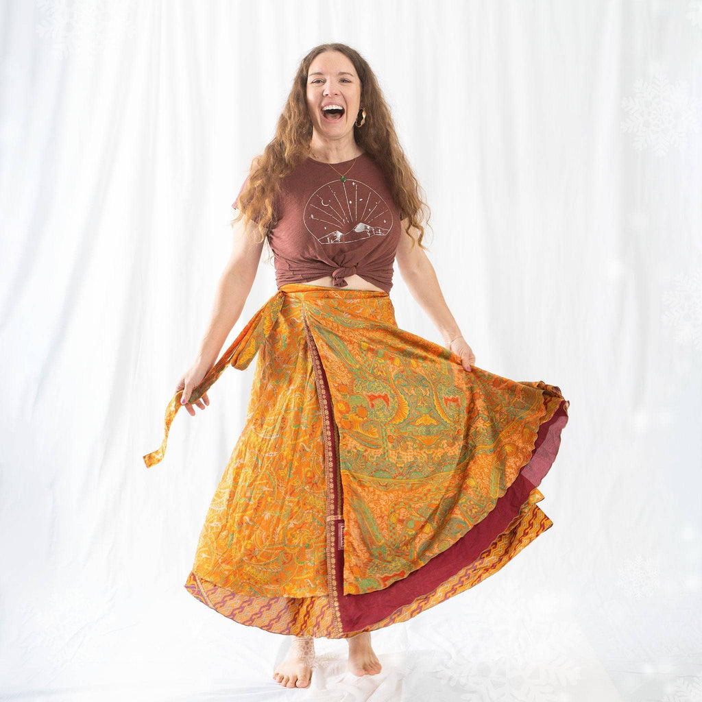 The Original Sari Wrap Skirt