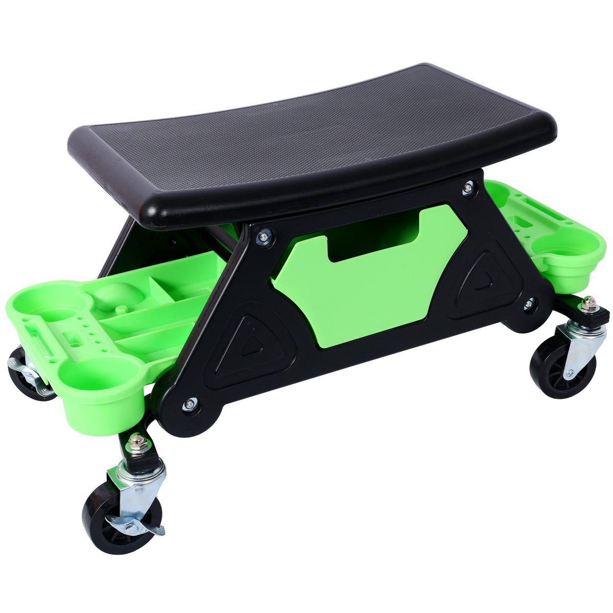 Heavy-Duty Mechanic Stool with Tool Storage