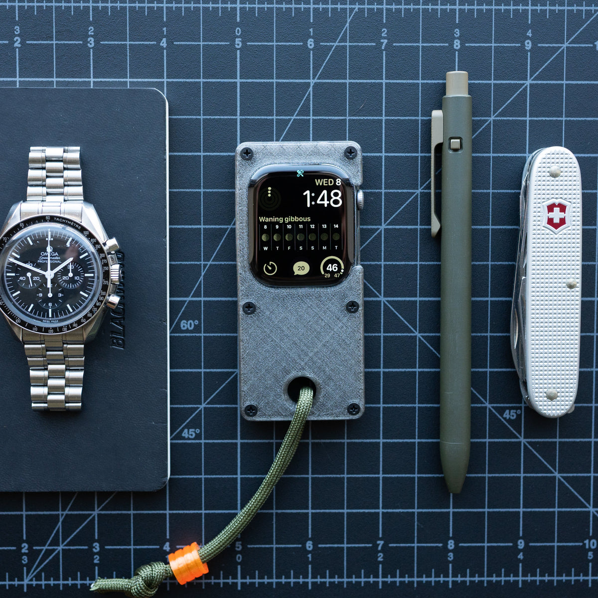 miniphone standard case for Apple Watch 10/11 46mm  -  dark  grey