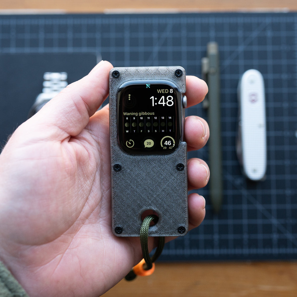 miniphone standard case for Apple Watch 10/11 46mm  -  dark  grey