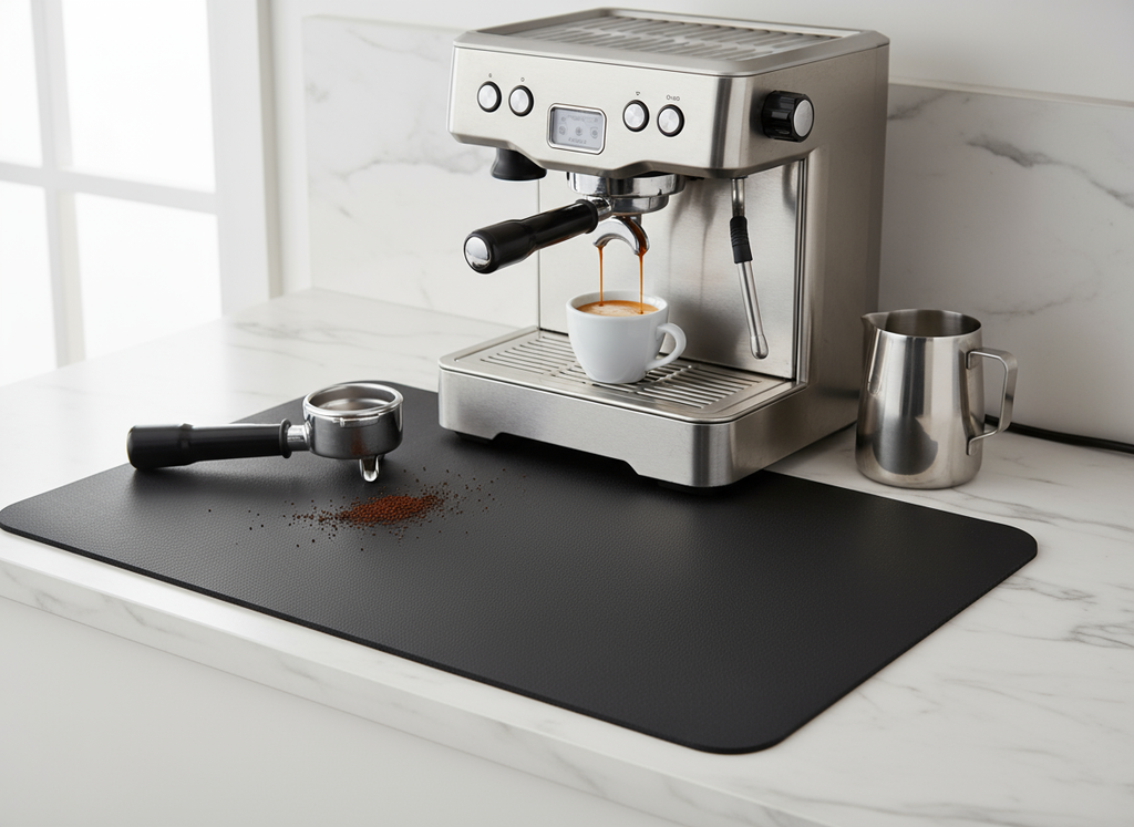 Coffee Bar Mat — Super Absorbent, Non-Slip | Strabella