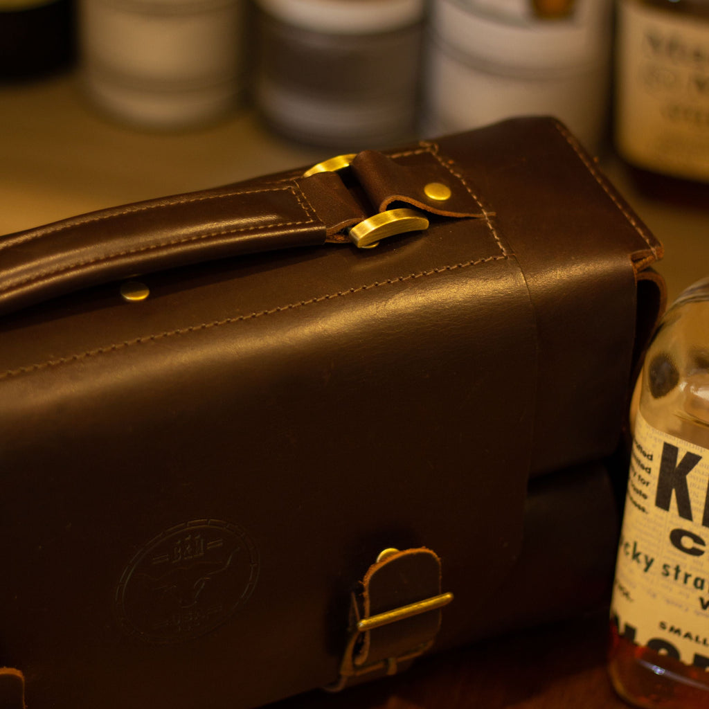 Leather Bottle Carrier