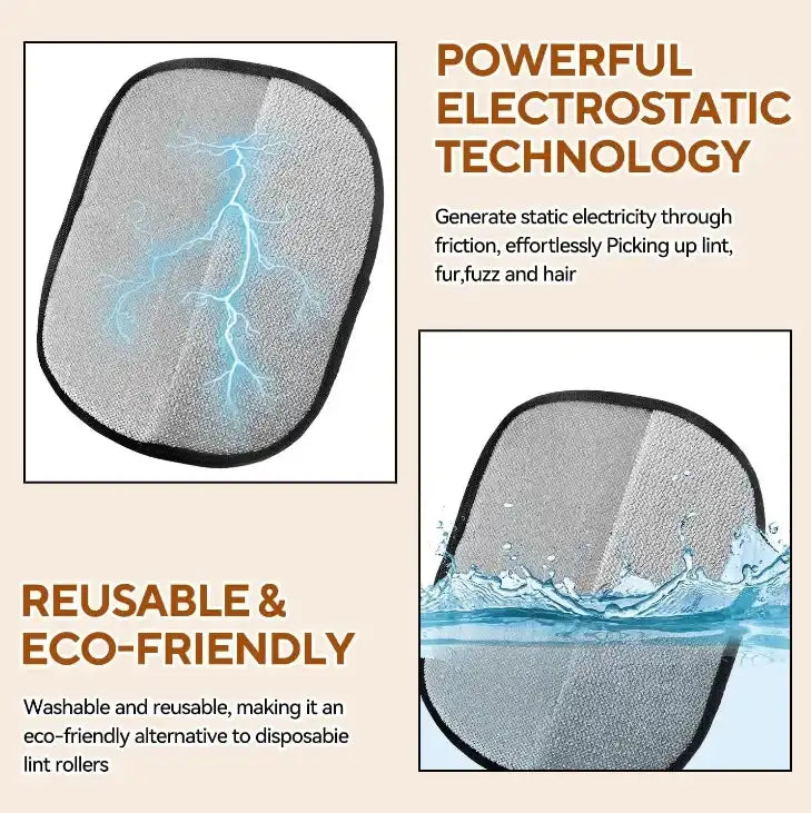 Pet Hair Removal Glove for Easy Grooming