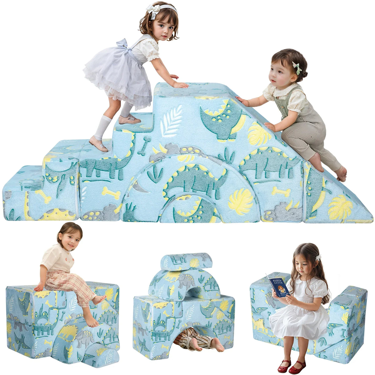 Kids Modular Couch-Climbing Play Couch