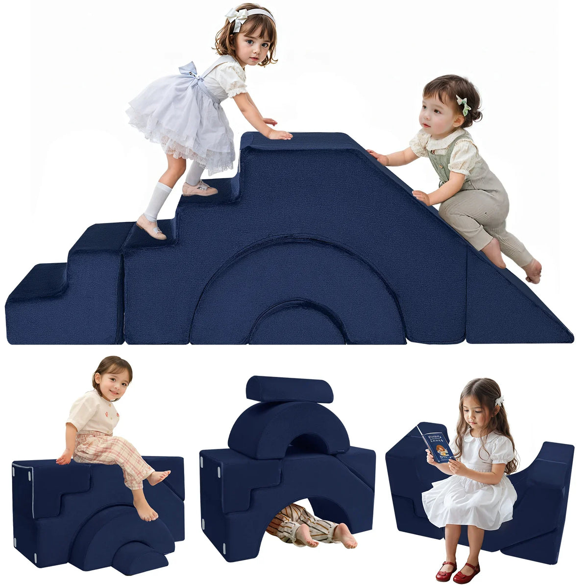 Kids Modular Couch-Climbing Play Couch
