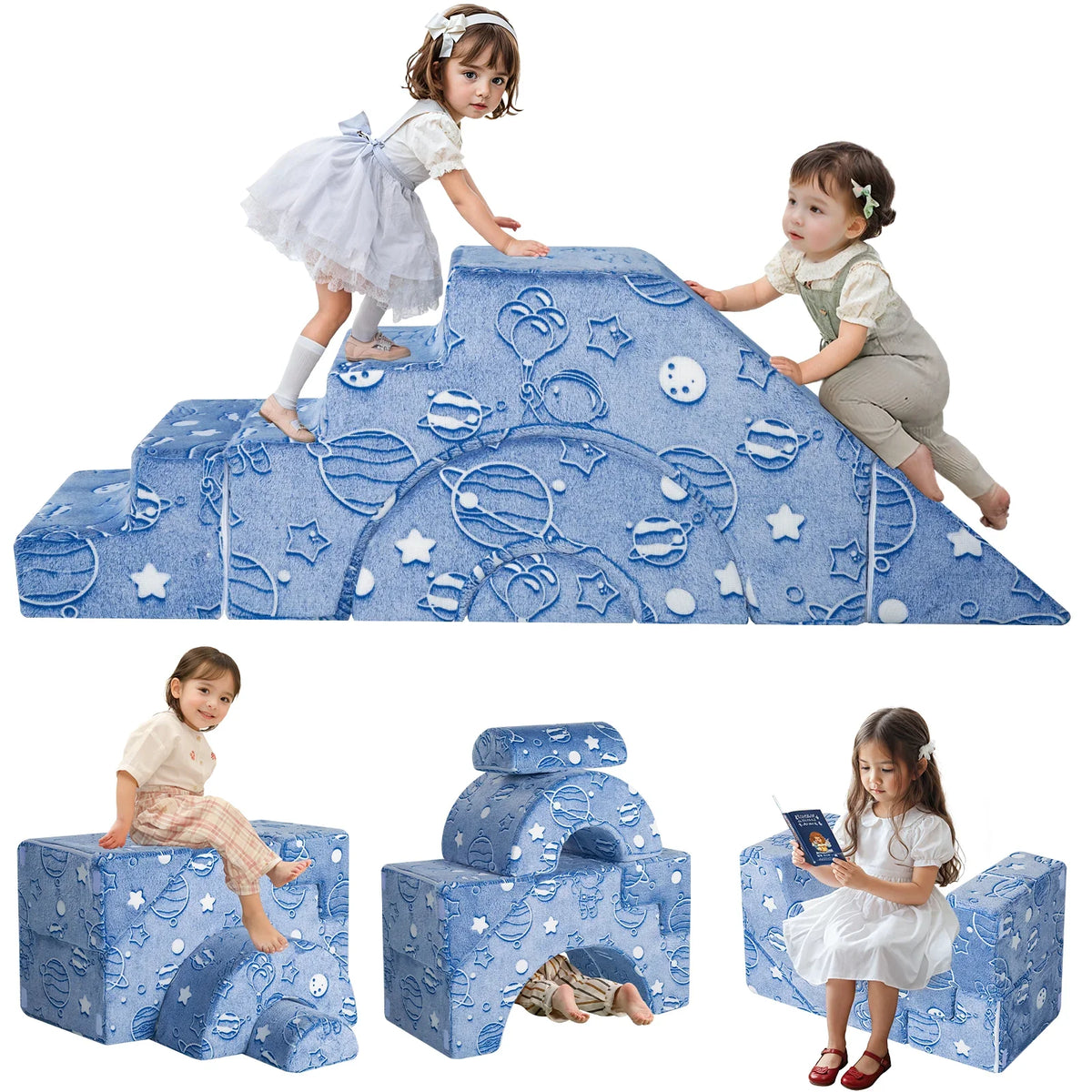 Kids Modular Couch-Climbing Play Couch