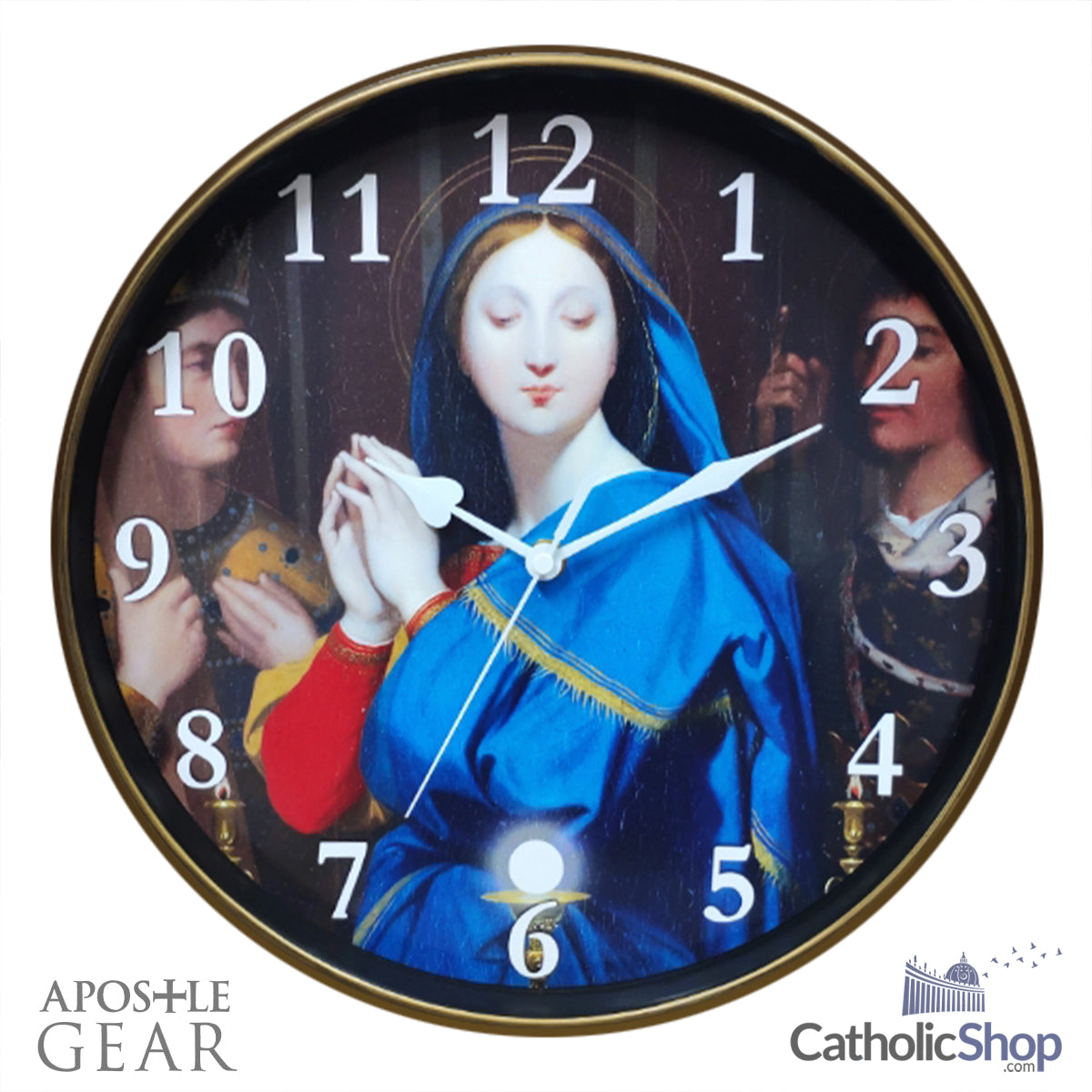 Blessed Mother Prayer Clock - Buy 1 Get 1 Free