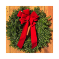 2 Pack of Balsam Fir Wreaths With Bow