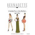 BERNADETTE Fashion Coloring Book Vol. 10: Prom Night: beautiful hand-drawn prom dresses and gowns - Paperback