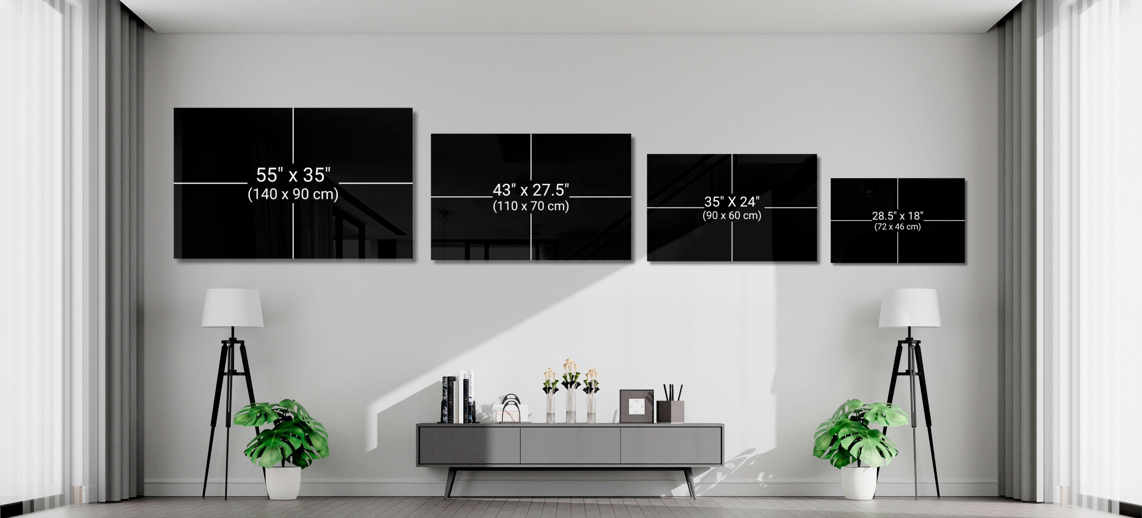 Circle Glass Wall Art || Designer Collection